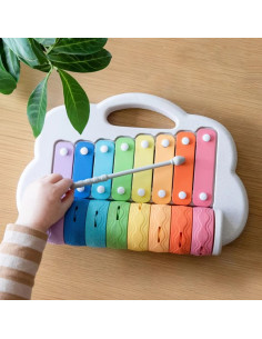 Xylophone à rouleaux arc en... 2