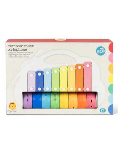 Xylophone à rouleaux arc en ciel -... Xylophone à rouleaux arc en ciel -...