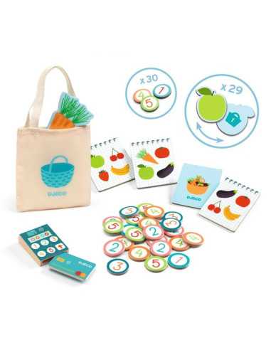 Léa & Milo Little Market - Djeco Léa & Milo Little Market - Djeco