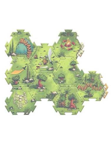 Puzzl'Up Voras Furious 18 pièces - Djeco Puzzl'Up Voras Furious 18 pièces - Djeco