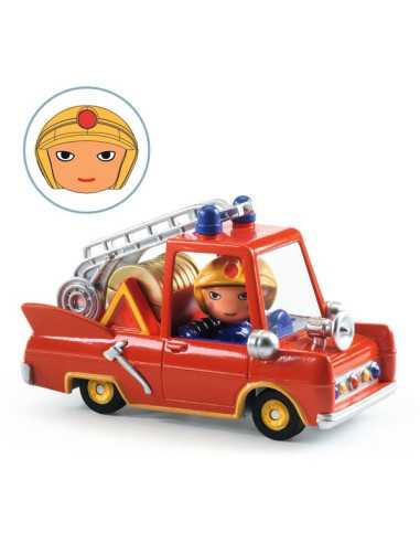 Little Fire Truck Crazy Motors - Djeco Little Fire Truck Crazy Motors - Djeco