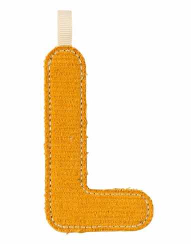 Lettre L jaune phosphorescente -...