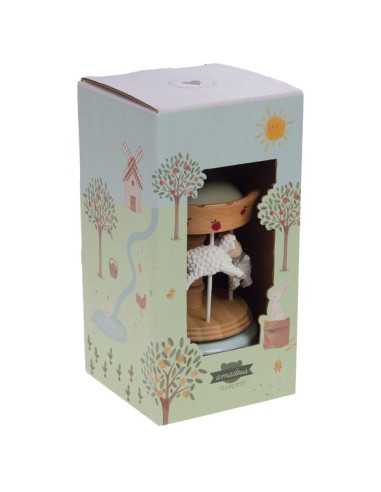 Boite à musique carrousel Louison à... Boite à musique carrousel Louison à...