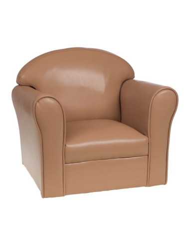 Fauteuil club enfant taupe - Amadeus...