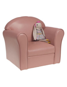 Fauteuil club enfant rose -... 2