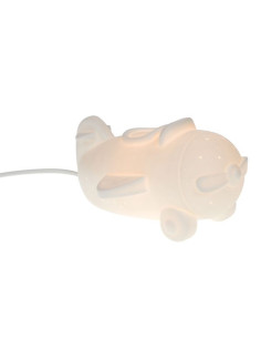 Lampe avion en porcelaine -...