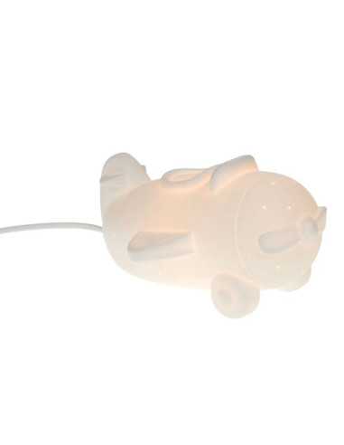 Lampe avion en porcelaine - Amadeus...