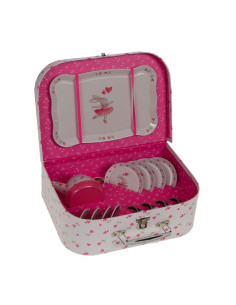 Valise dinette en métal...