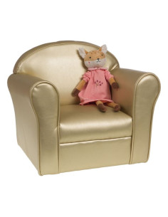 Fauteuil club enfant doré -... 2