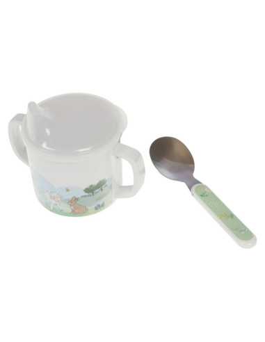 Coffret goûter tasse et cuillère -... Coffret goûter tasse et cuillère -...