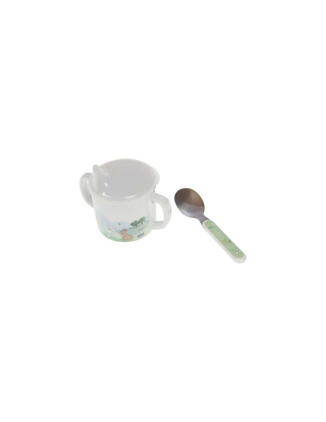 Coffret goûter tasse et cuillère -... Coffret goûter tasse et cuillère -...