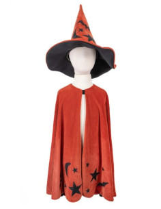 Cape et chapeau "Magicien...