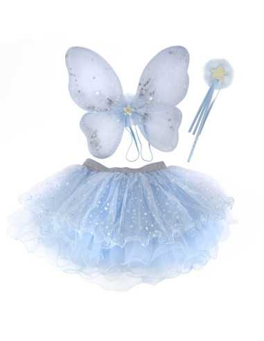 Set de fée, jupe, ailes et baguette... Set de fée, jupe, ailes et baguette...