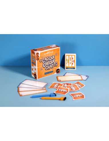 Jeu Casque Chèque Chat ? - Iello Jeu Casque Chèque Chat ? - Iello