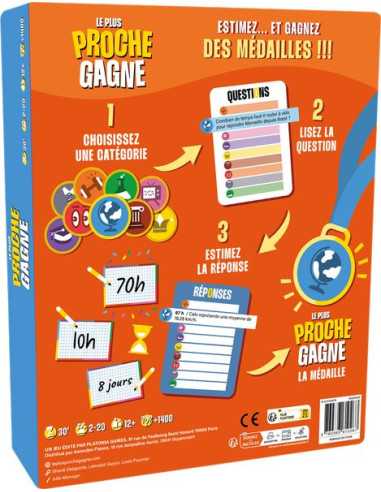 Jeu Le plus proche gagne Jeu Le plus proche gagne