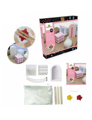 Coffret 5 bougies cire de soja -... Coffret 5 bougies cire de soja -...