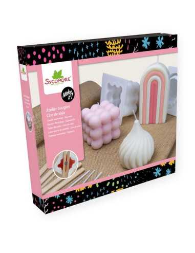 Coffret 5 bougies cire de soja -... Coffret 5 bougies cire de soja -...