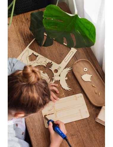 Coffret Maquettes et pyrogravure... Coffret Maquettes et pyrogravure...