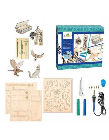 Coffret Maquettes et pyrogravure... Coffret Maquettes et pyrogravure...