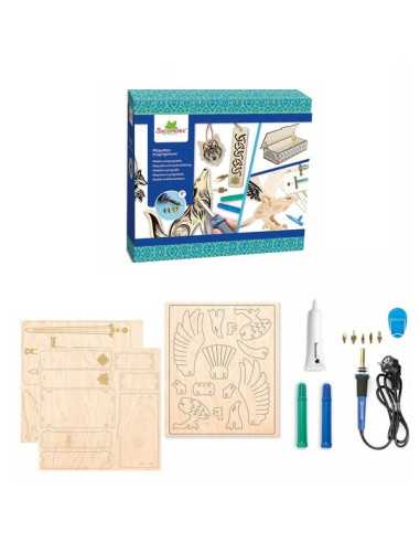 Coffret Maquettes et pyrogravure... Coffret Maquettes et pyrogravure...