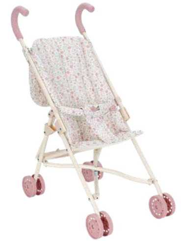 Poussette pour poupée en métal -...