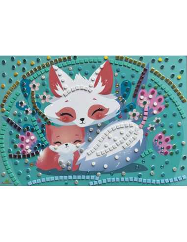 5 mosaïques animaux mignons - Sycomore 5 mosaïques animaux mignons - Sycomore