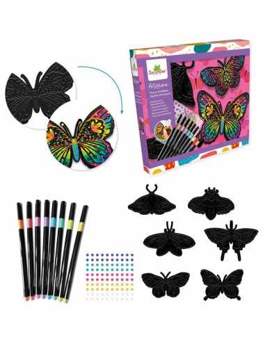 Feutres métallisés papillons... Feutres métallisés papillons...