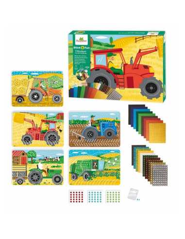 5 mosaïques la vie à la ferme - Sycomore 5 mosaïques la vie à la ferme - Sycomore