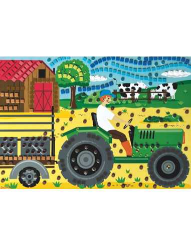 5 mosaïques la vie à la ferme - Sycomore 5 mosaïques la vie à la ferme - Sycomore