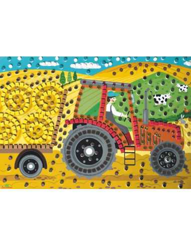 5 mosaïques la vie à la ferme - Sycomore 5 mosaïques la vie à la ferme - Sycomore