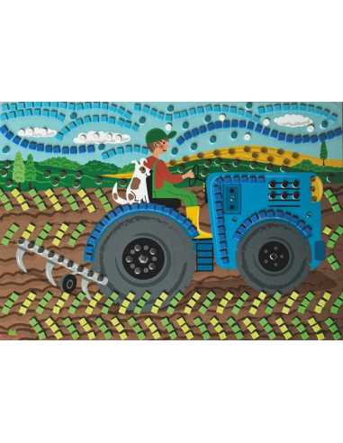 5 mosaïques la vie à la ferme - Sycomore 5 mosaïques la vie à la ferme - Sycomore