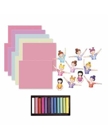 10 tableaux pastels secs danseuses -... 10 tableaux pastels secs danseuses -...