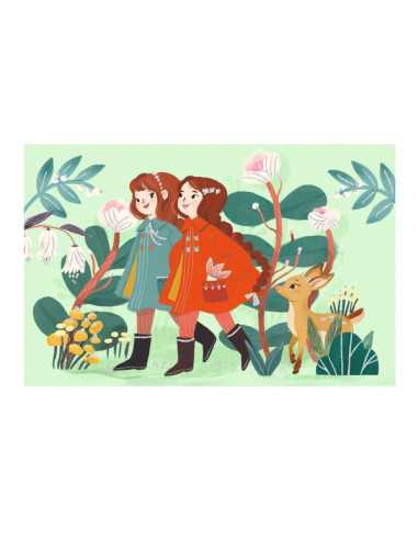 Cartes d'invitation Copines du jardin... Cartes d'invitation Copines du jardin...