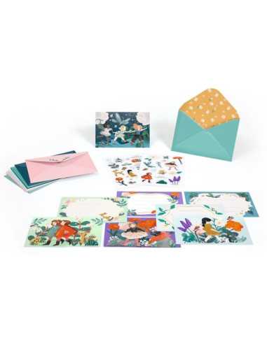 Cartes d'invitation Copines du jardin... Cartes d'invitation Copines du jardin...