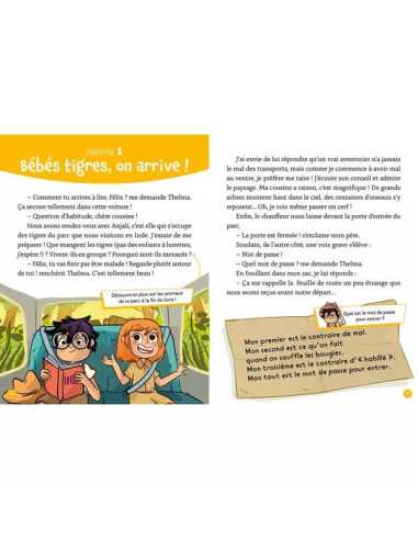 Mon roman énigme - mission animaux -... Mon roman énigme - mission animaux -...