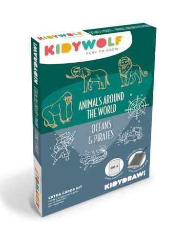Cartes Kidydraw Mini Animaux et...