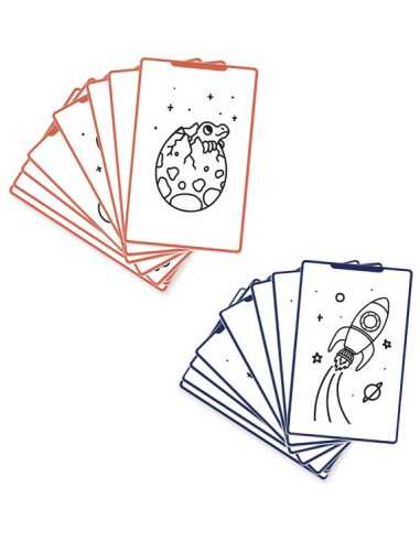 Cartes Kidydraw Mini Galaxy et... Cartes Kidydraw Mini Galaxy et...
