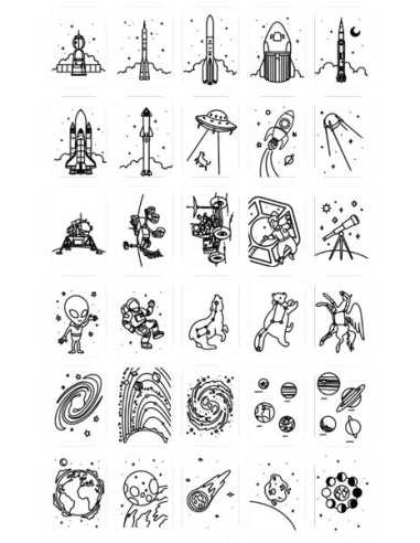 Cartes Kidydraw Mini Galaxy et... Cartes Kidydraw Mini Galaxy et...