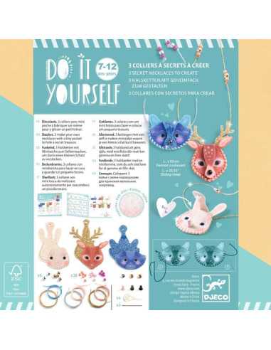 3 colliers à secrets à créer... 3 colliers à secrets à créer...