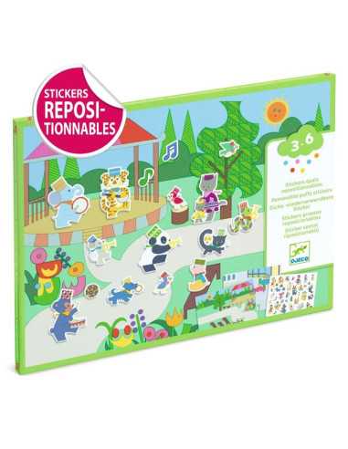 Stickers épais repositionnables... Stickers épais repositionnables...