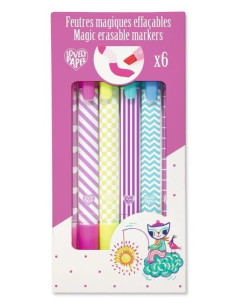 Feutres magiques effaçables...