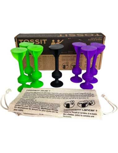 TOSSIT violet vert - Jeu de...