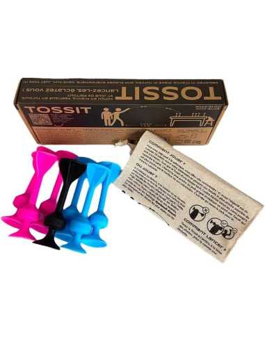 TOSSIT rose bleu - Jeu de fléchettes... TOSSIT rose bleu - Jeu de fléchettes...