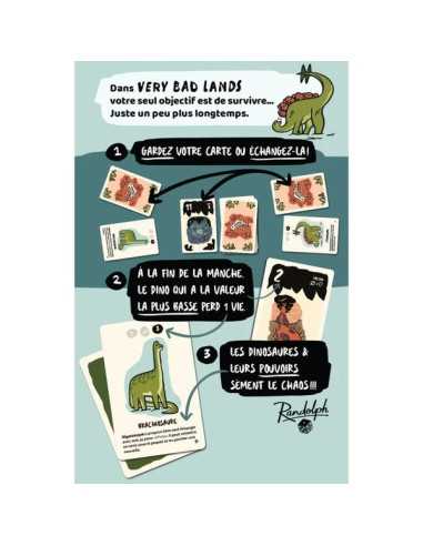 Jeu Very Bad Lands Brachio Jeu Very Bad Lands Brachio