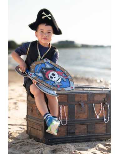 Bouclier pirate Captaine Skully en... Bouclier pirate Captaine Skully en...