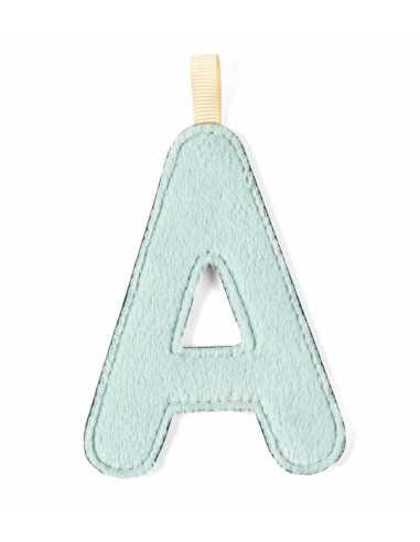 Lettre A bleu phosphorescente -... Lettre A bleu phosphorescente -...