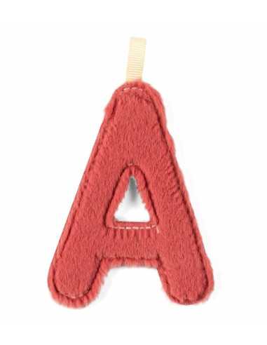 Lettre A rose phosphorescente -... Lettre A rose phosphorescente -...