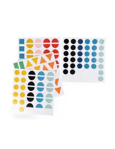 Gommettes Géométriques Les Toupitis -... Gommettes Géométriques Les Toupitis -...