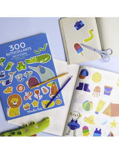 Cahier de 300 stickers Les Toupitis -... Cahier de 300 stickers Les Toupitis -...