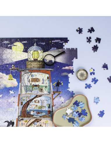 Puzzle phare 500 pièces - Moulin Roty Puzzle phare 500 pièces - Moulin Roty